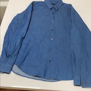 Theory men’s button down shirt